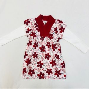 NWOT Tea Collection Long Sleeve Dress 12-18 Months